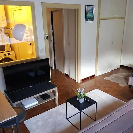 Apartamento Grand Cuisine Et Salle De Bain Sépare Avec Belle Vue Sur Le Bargy